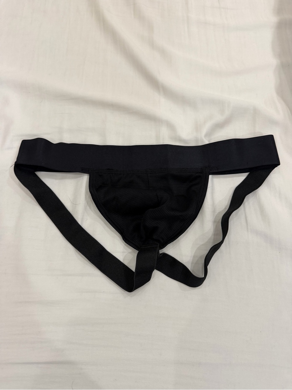 Jockmail Black Athletic Jockstrap